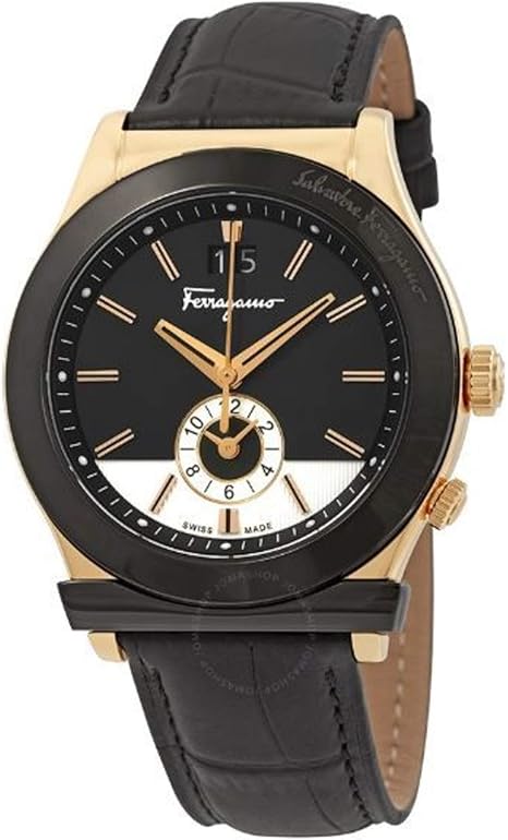Amazon フェラガモ18ブラックダイヤルメンズ時計ffo0017 腕時計 ファッション 通販