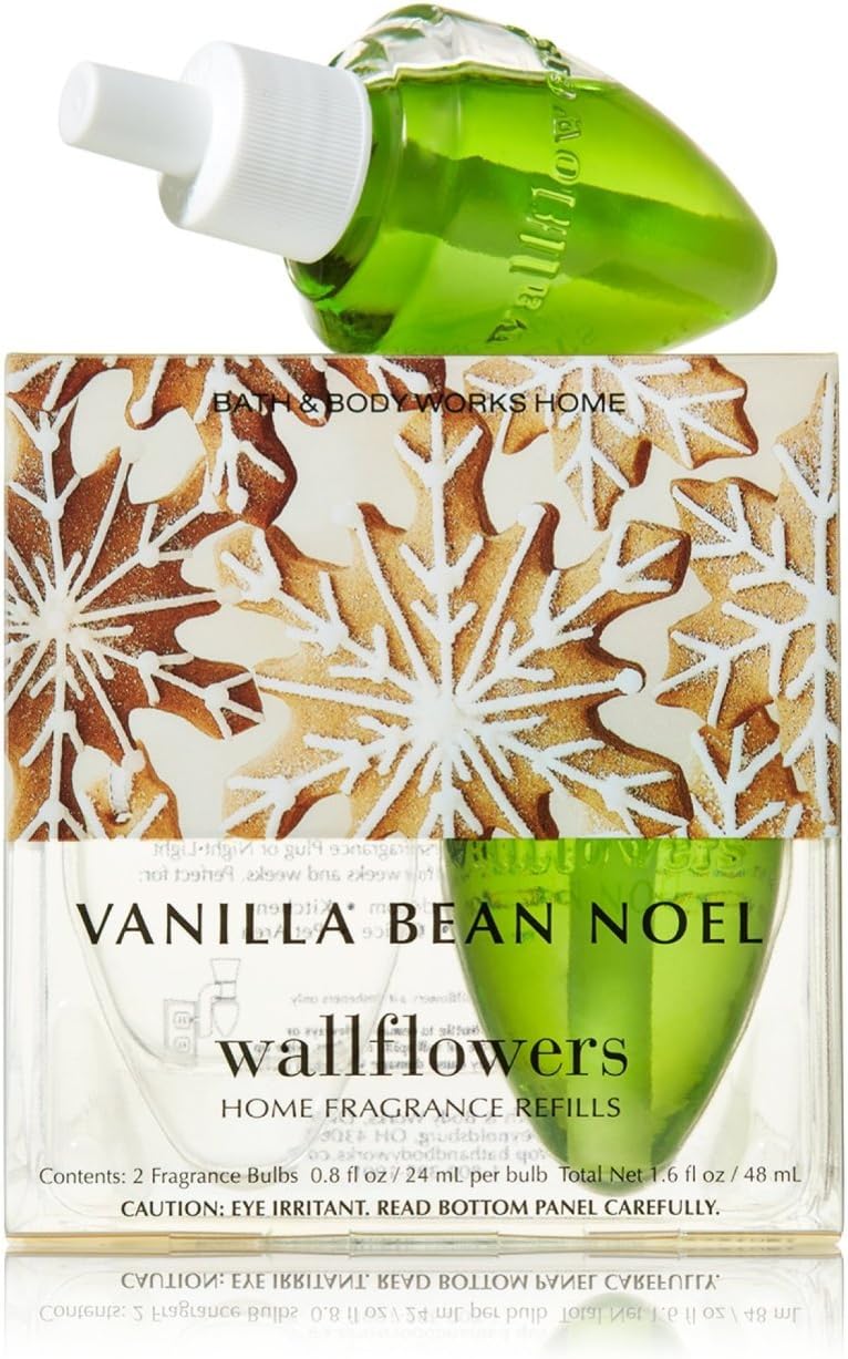 VANILLA BEAN NOEL Wallflowers 2-Pack Refill