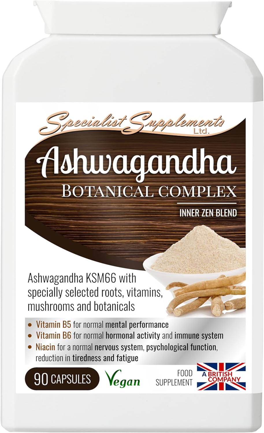 Ashwagandha Botanical Complex, 90 Capsules