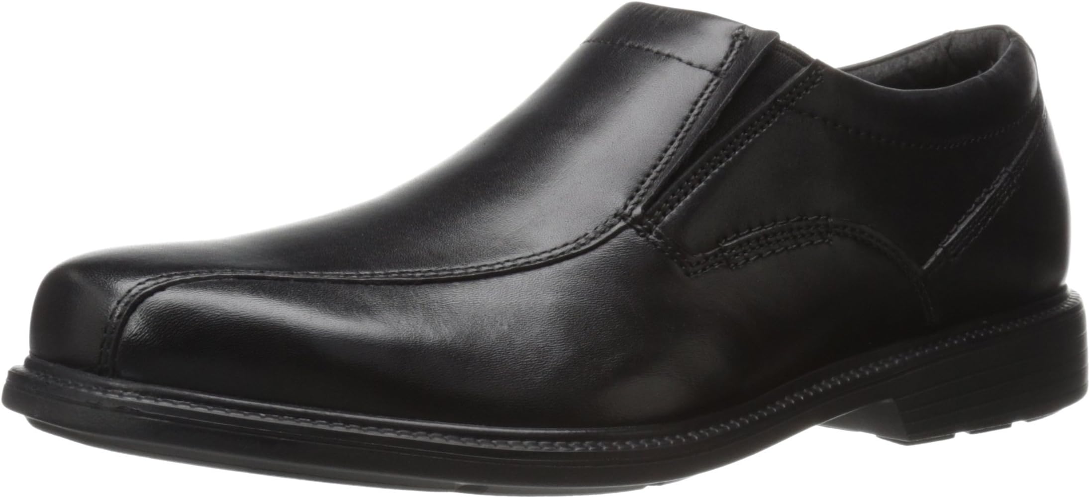 black men's slip on dress shoes