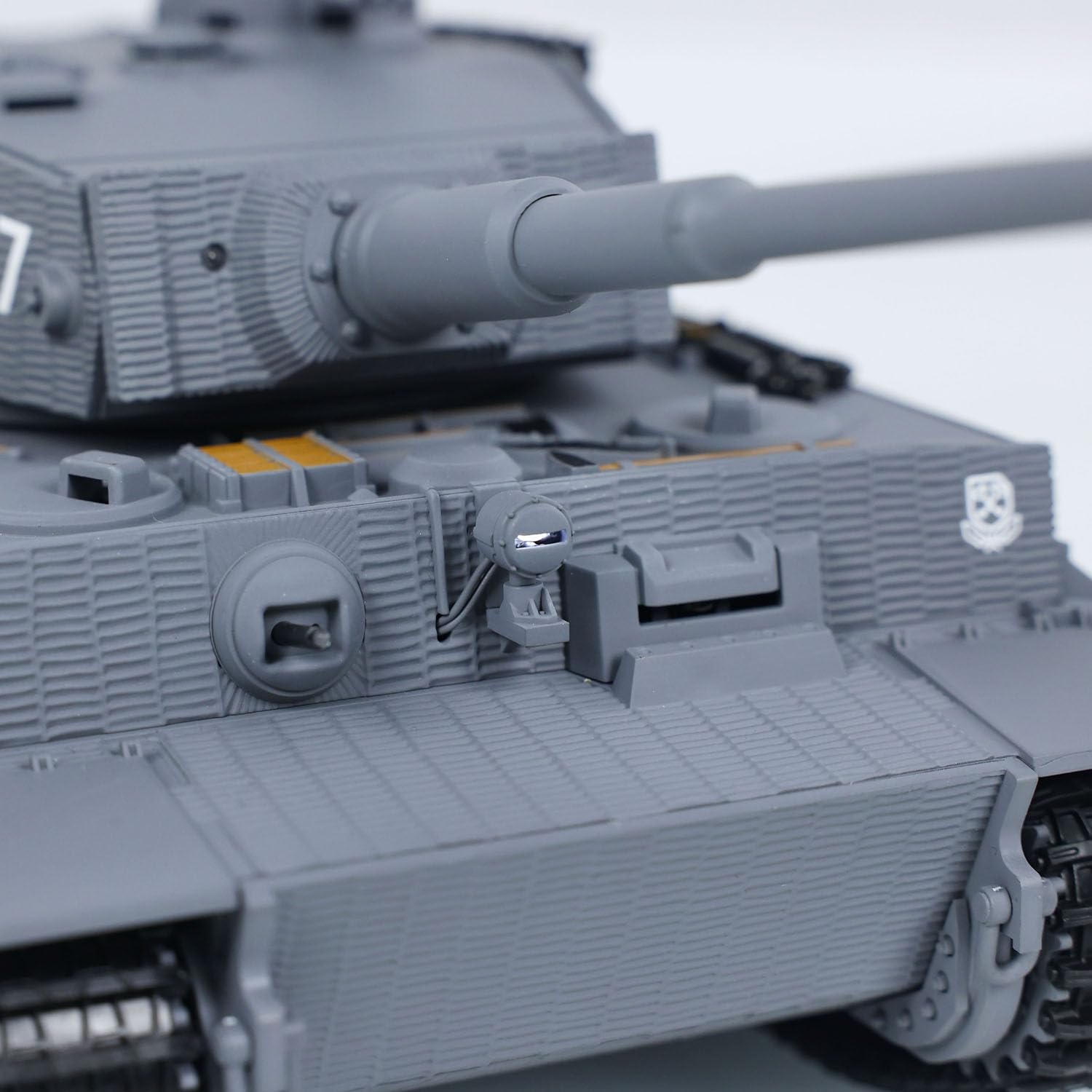 Taigen 1/24 RC Char de combat Tiger I Télécommande Char militaire de combat infrarouge Modèles RC Hobby