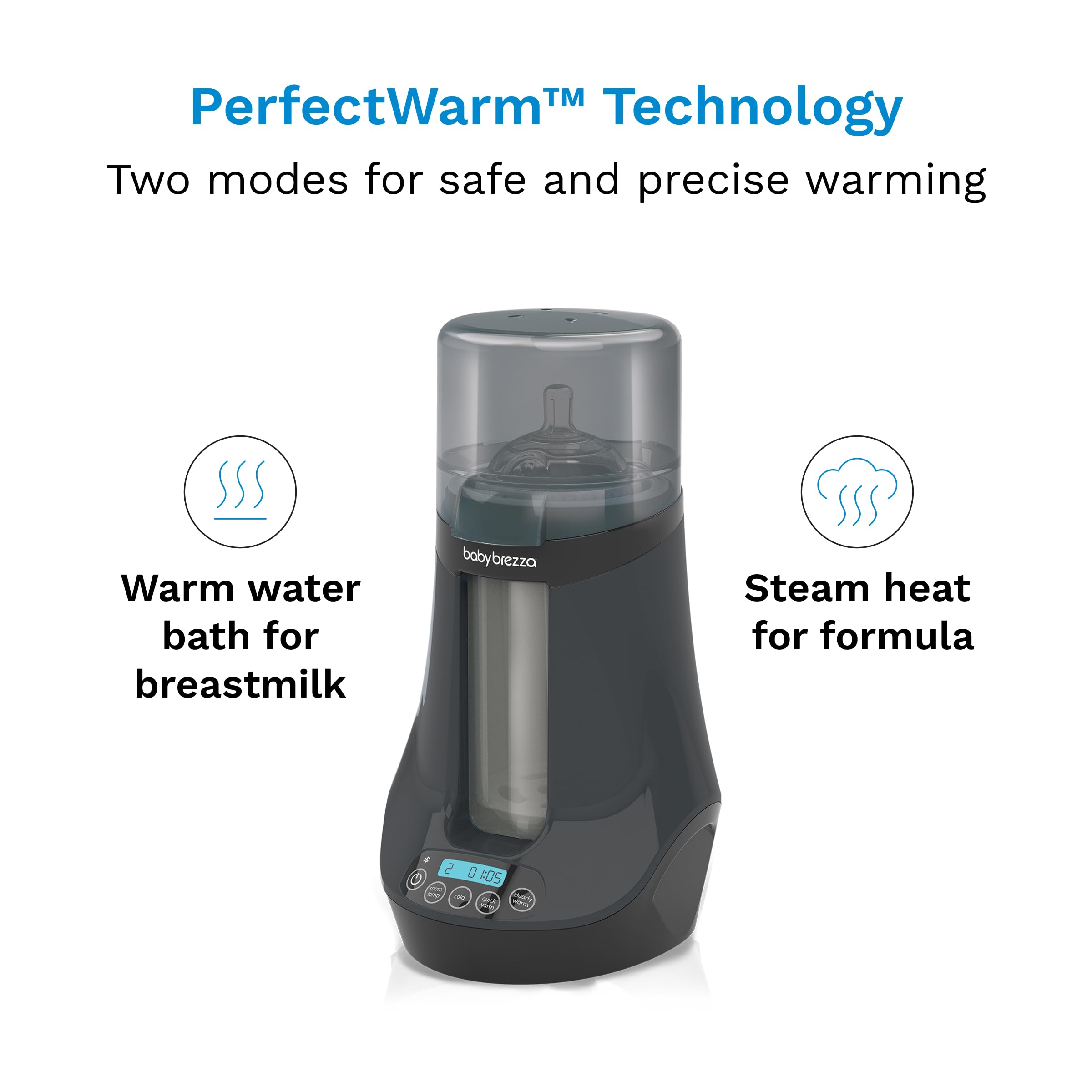 Amazon | Baby Brezza スマート哺乳瓶ウォーマー 母乳ウォーマー + 