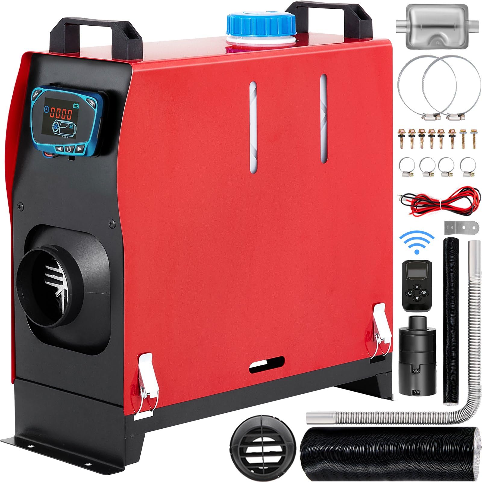 Chauffage à air Diesel 12 V avec télécommande pour Camping-Cars, camions, remorques et remorques - Solution de Chauffage Efficace et silencieuse