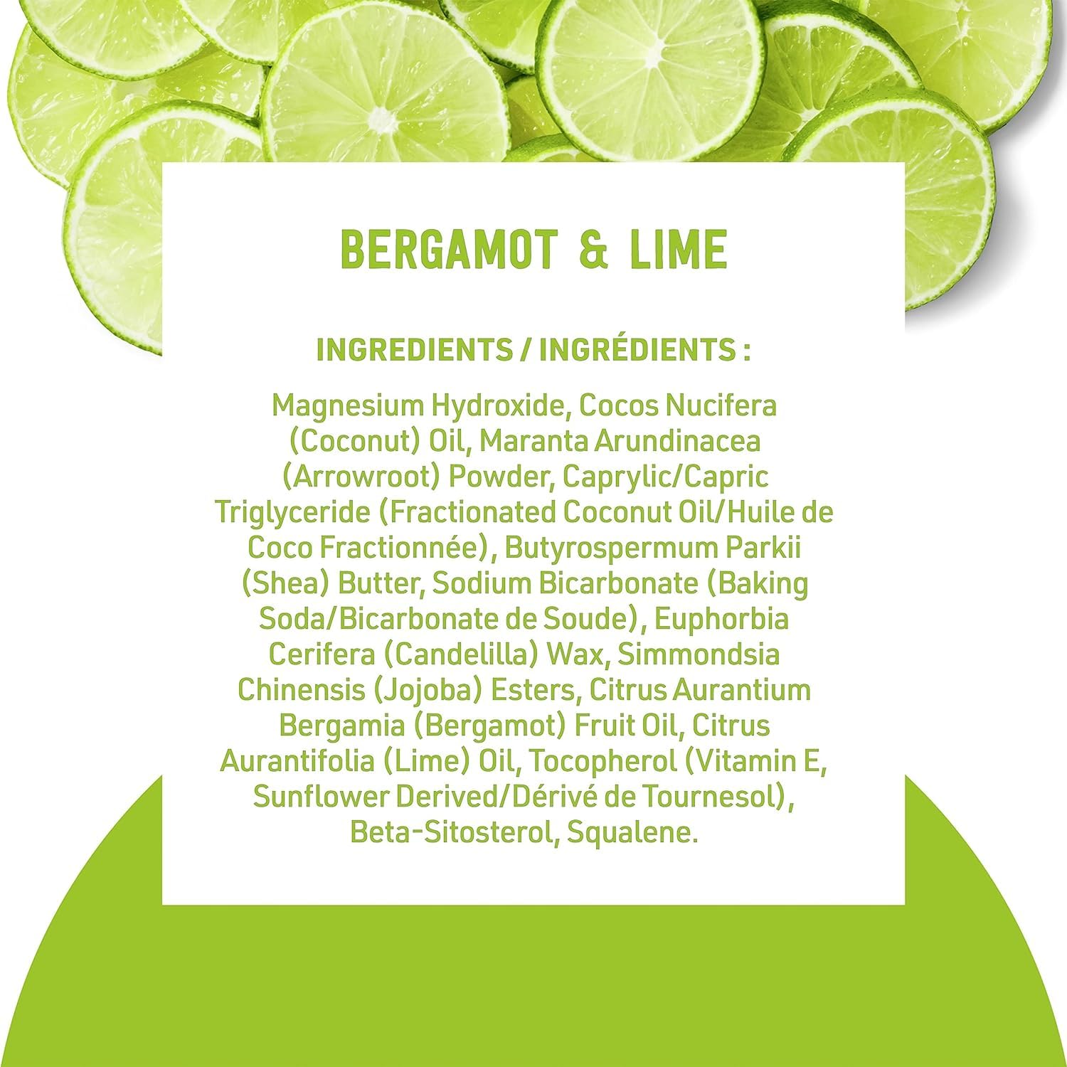 Schmidt's Aluminum Free Natural Deodorant For Women And Men, Bergamot & Lime With 24 Hour Odor Protection, Certified Cruelty Free, Vegan Deodorant, 2.65oz 2 Pack
