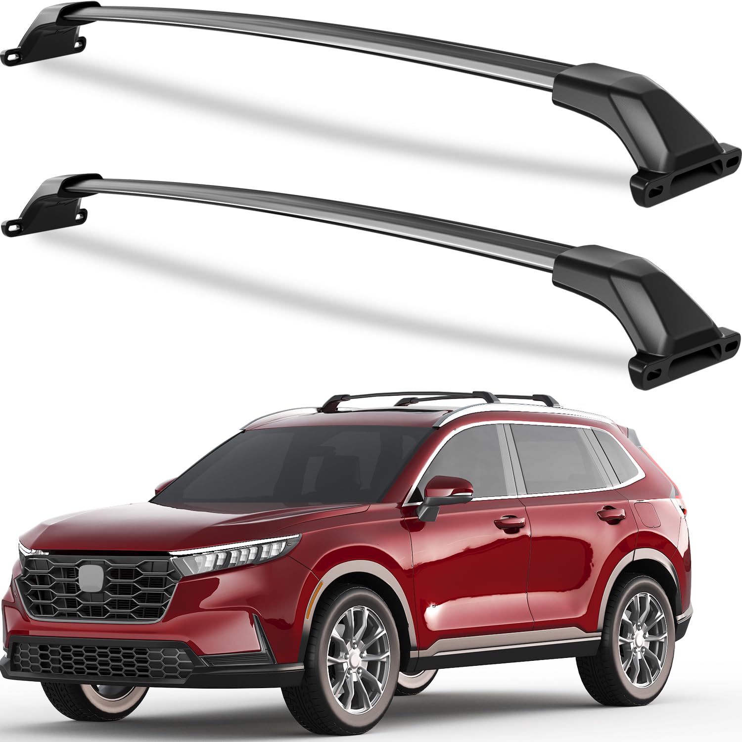 Wonderdriver 300lbs Roof Rack Cross Bars Fit for 2023 2024 2025 2026 Honda CR-V CRV & CRV Sport Hybrid, Heavy Duty All-Metal Aluminum Crossbar Luggage Racks Roof Rails Rooftop Carrier Canoe Kayak Bike