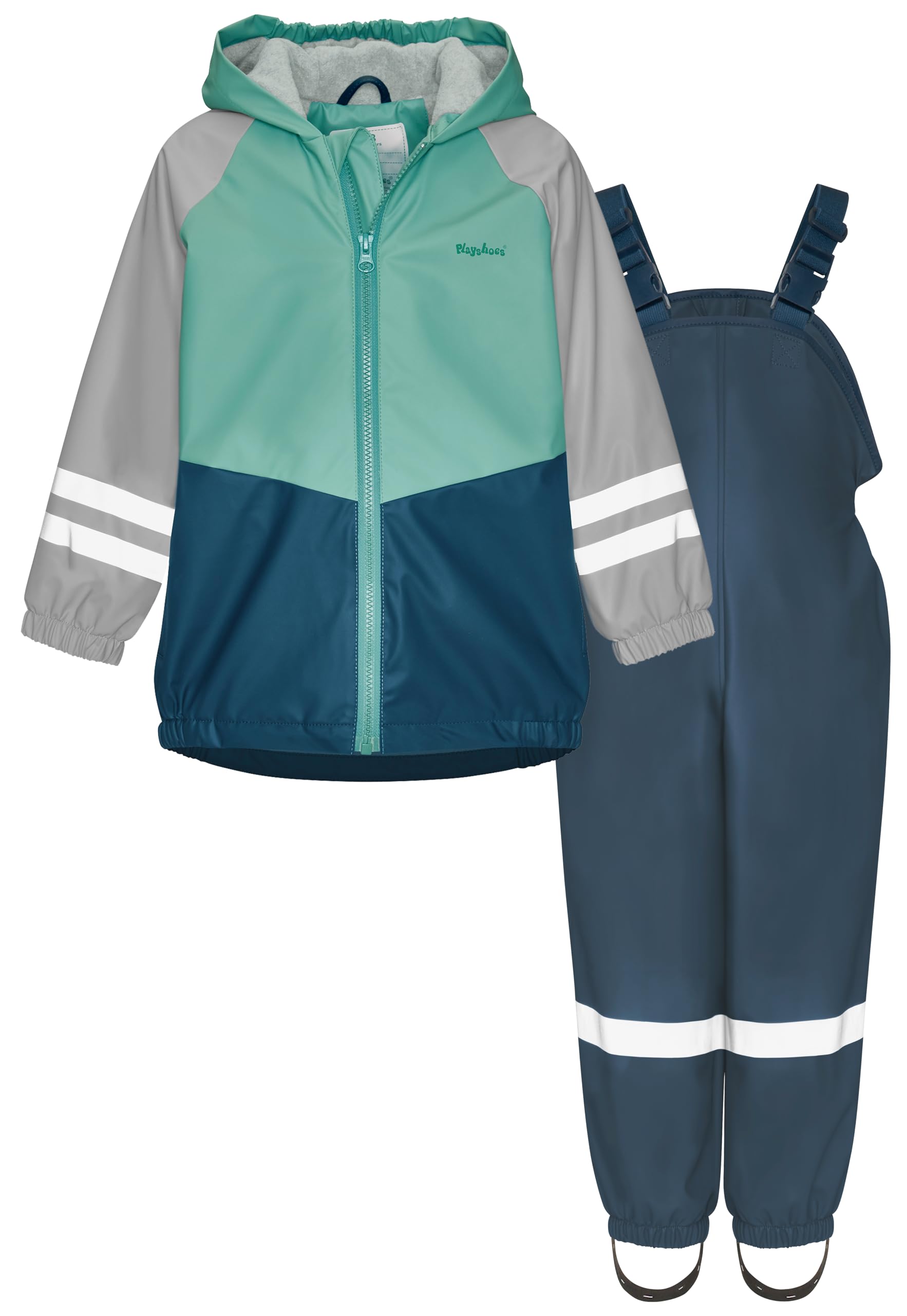 Playshoes Zweiteiliger Regenanzug Fleece-Futter