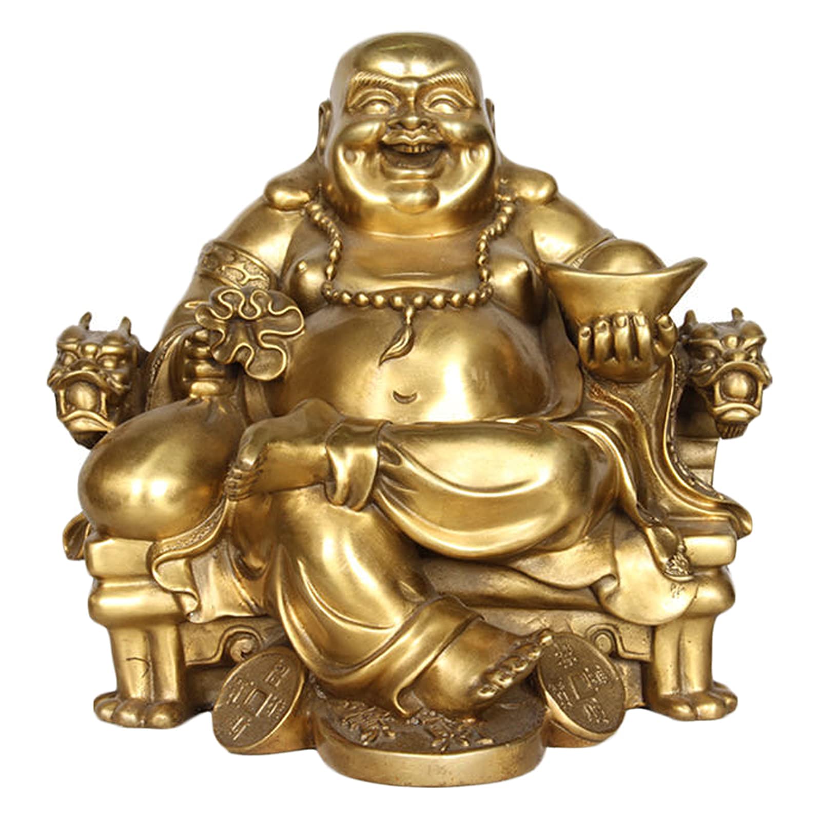 Bouddha de la Chance Feng Shui pour salon et bureau : créez une ambiance zen à la maison