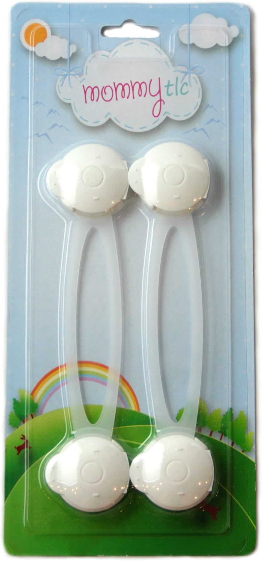 Multi Purpose Safety LatchesPack of Two Toilet Cabinet Cupboard Appliance Lock