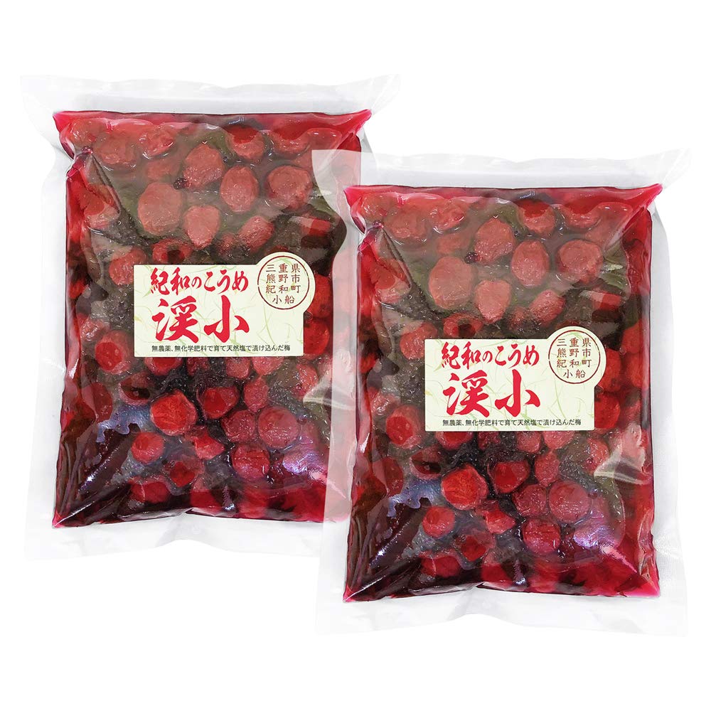 Amazon | 自然栽培 無農薬 梅干 紀和のこうめ 渓小 750g（375g