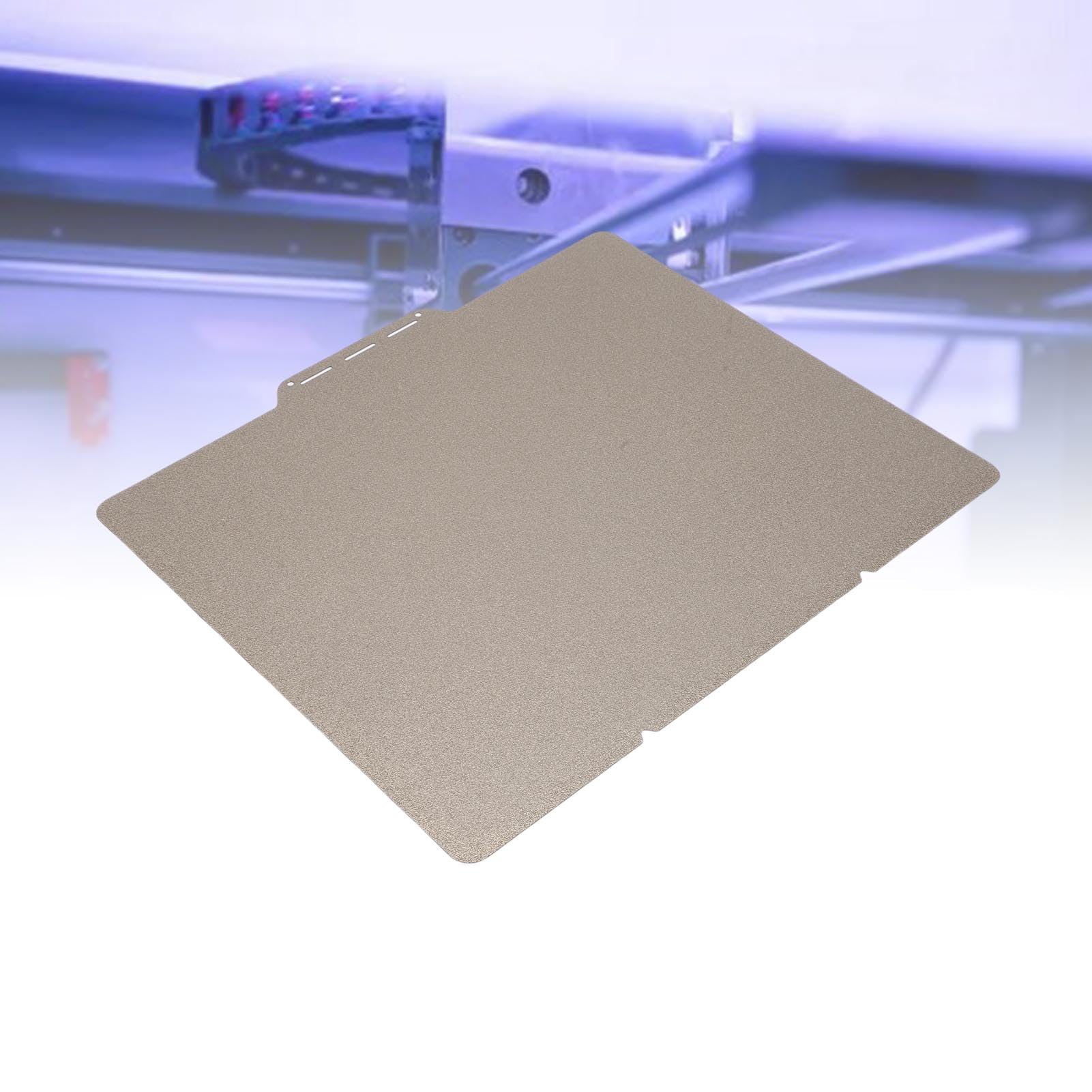 Plaque de construction PEI adaptée à l'imprimante 3D Sermoon D3, feuille de construction PEI texturée Double face 320x270mm