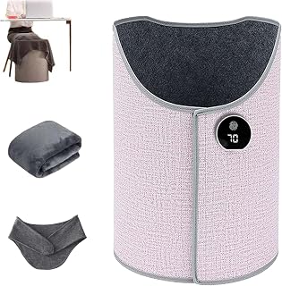 2026 New Winter Foot Warmer, Under Desk Leg Warmer for Office, 360° Surround Heating Panel, Auto Power Off Electric with Soft Blanket Scarf, Portable Space Heater for Home, Foldable, Quiet Floor