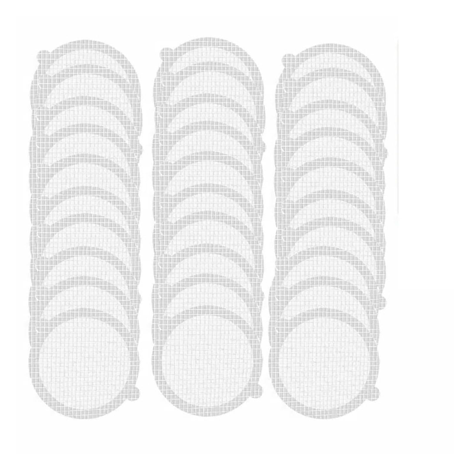 10-50PCS Disposable Floor Drain Sticker Shower Hair Catcher Cover Sink Blocker Bathtub Mesh Filter(Circle-9cm-30PCS)