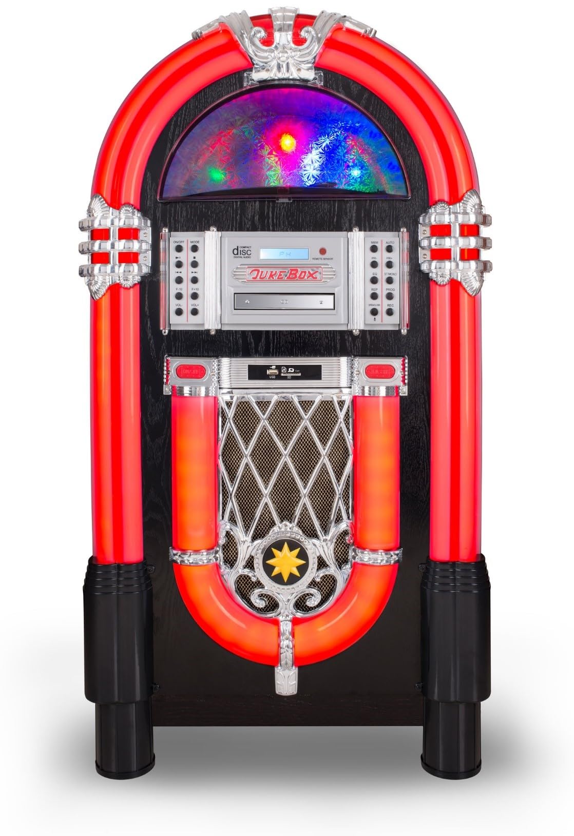 FULL SIZE 7-COLOR CHANGING MP5 LED JUKEBOX