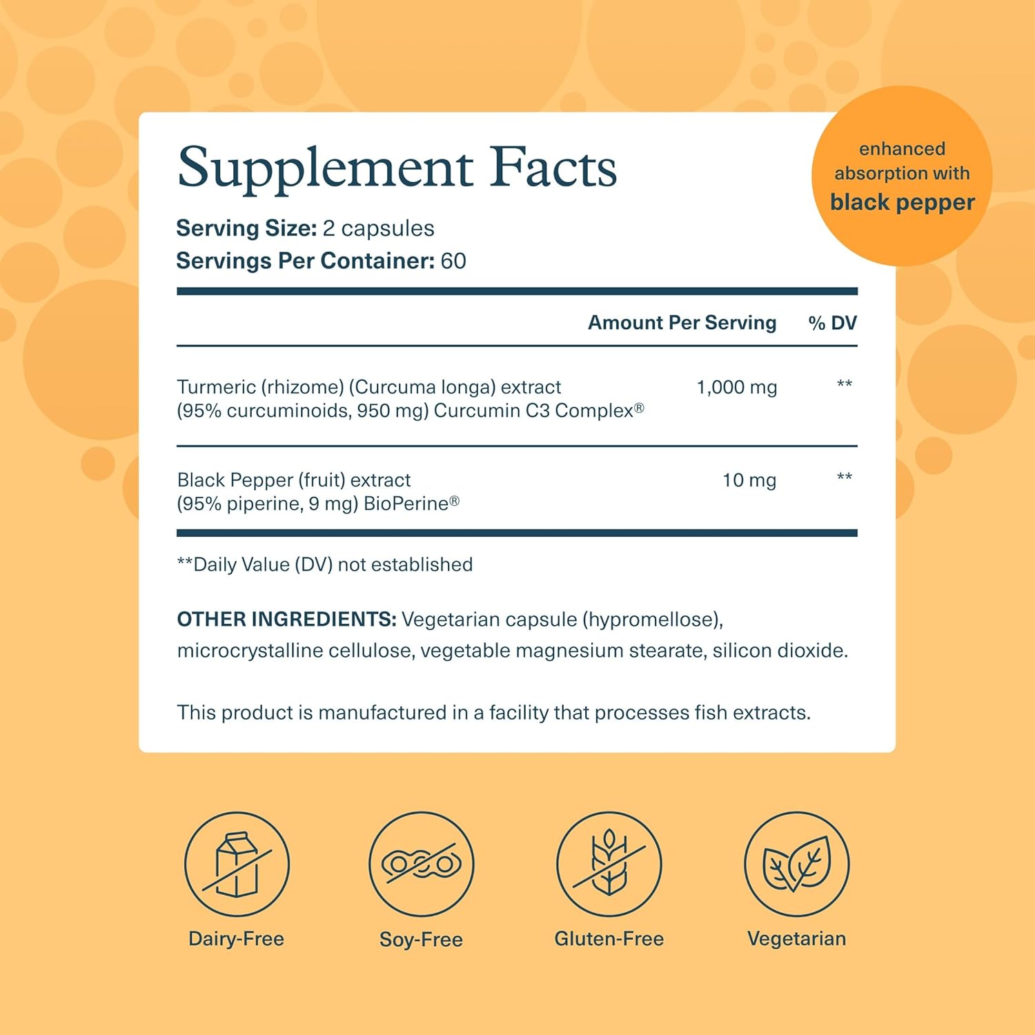 Youtheory Turmeric Extra Strength - 1,000 mg Turmeric Supplement - with 10 mg Black Pepper - Curcumin Joint Support* - Soy, Dairy & Gluten Free -120 Vegetarian Capsules