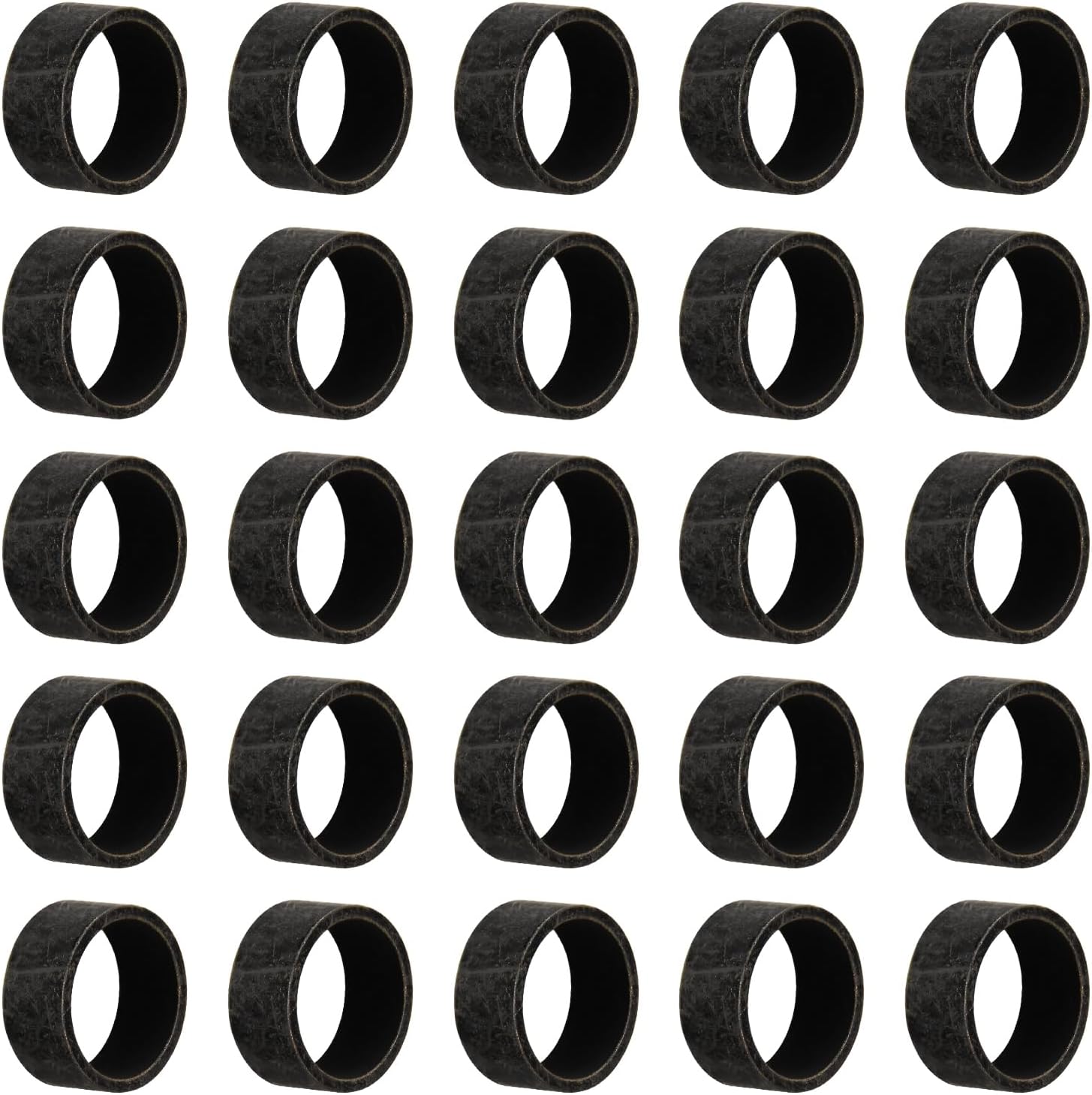 25 Pack 1/2" PEX Copper Crimp Rings, for Pex Pipe Connection
