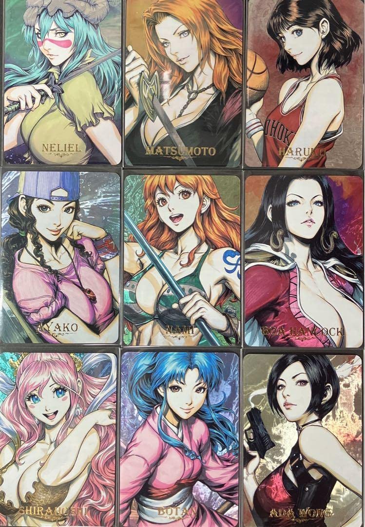 Amazon.co.jp: レアACGカード 彫刻フラッシュ 9枚 acgカード