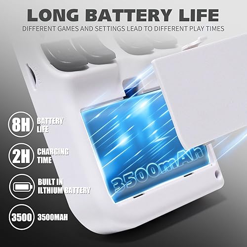 Miniatura 3 de Consola de juegos portátil XGB36, pantalla HD de 3.5 pulgadas, tarjeta de memoria de 64 GB con más de 15000 juegos, 45 emuladores, batería de 3500