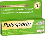 Polysporin® for Kids Cream, Antibiotic Cream for First Aid Care of Minor Burns and Cuts, 30g
