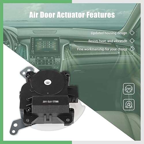 Vista 19 de SCITOO Reemplazo de actuador de puerta de mezcla de calentador HVAC para Ford F-150 2004-2008, para Ford para Lobo 2004-2008, para Lincoln para Mark