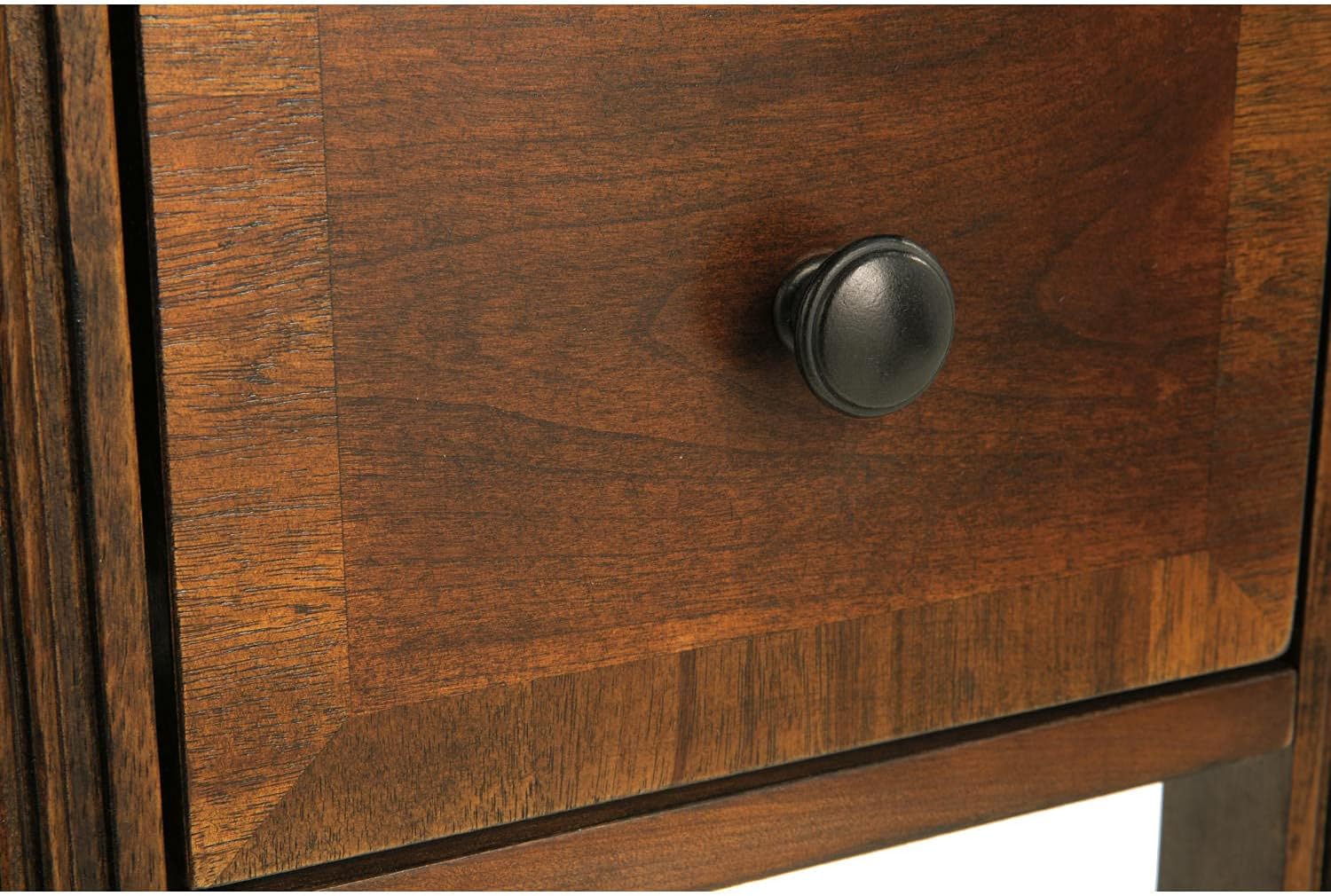 Signature Design by Ashley Breegin Chair Side End Table, 1 Drawer, 1 Fixed Shelf, Veneers, Wood, , 13.13