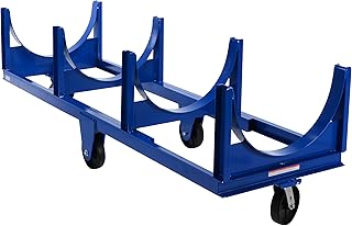Vestil DCC-2896-4 Steel Heavy Duty Cradle Cart, 4000 lb. Capacity, 31.5