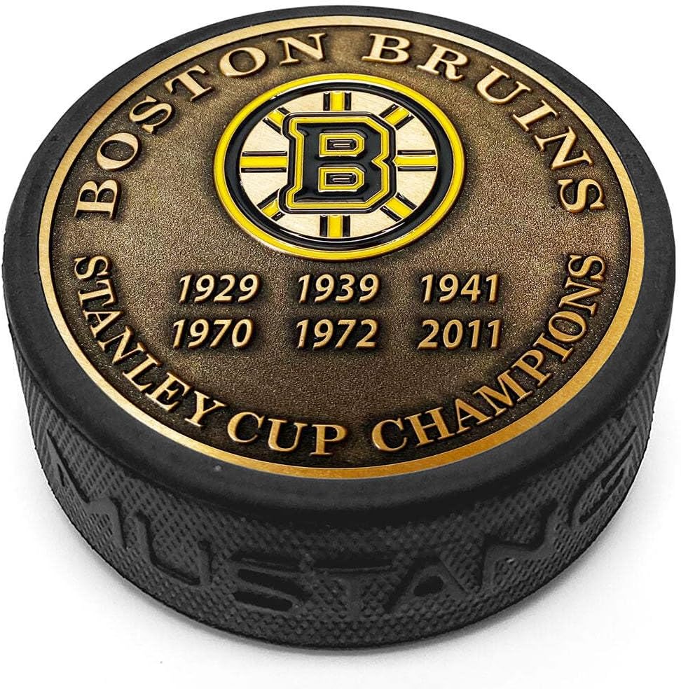 Sports Decor Stanley Cup Years Gold Medallion Puck