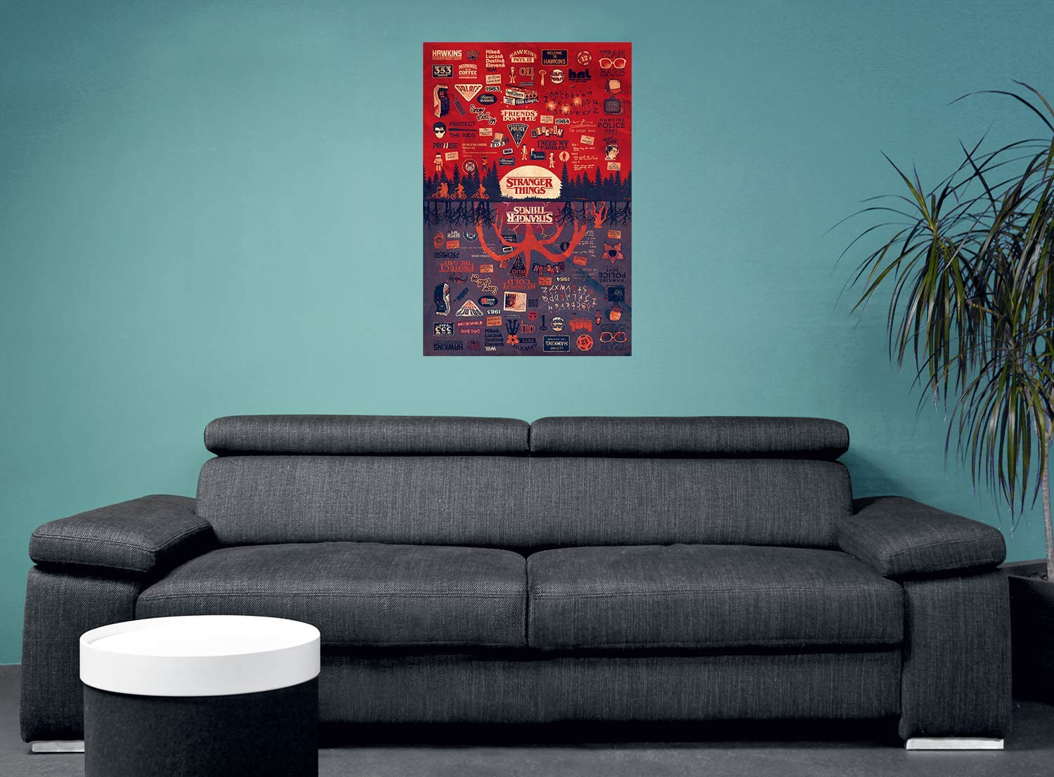 Stranger Things 5 Maxi-Poster Vecna Sky - 61x91,5cm Offizielle Wandkunst