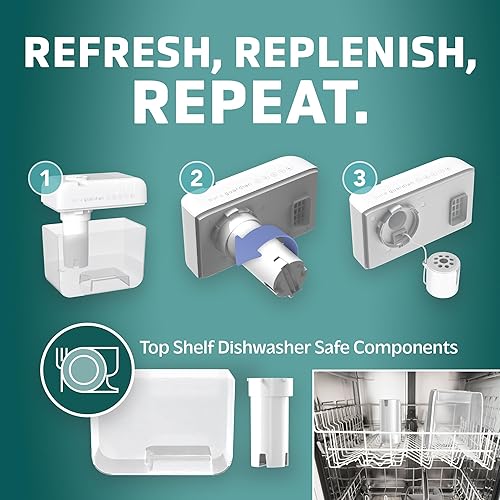 Miniatura 5 de PureGuardian Humidificador ultrasónico de niebla fría de 1 galón, tiempo de funcionamiento de 48 horas, calas de 410 pies cuadrados, humidistato,