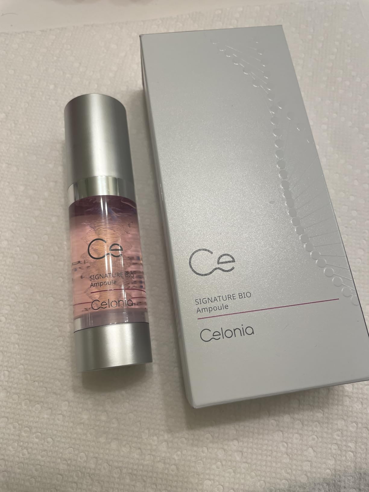 CELINO CELONIA Signature Bio Ampoule, Anti Againg Face Serum, Bio Stem Cell Deep Repair Anti Aging Treatment, Reduce Fine Line & Wrinkles, Correcting Dark Spot & Redness, Minimizing Pores 35ml