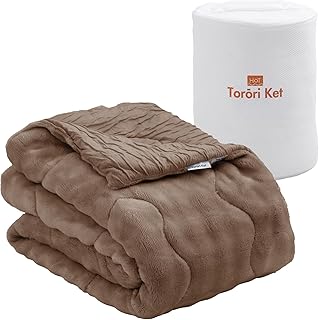 ホット とろーりケット シングル 140×190cm ブラウン 毛布 ブランケット あったか 洗える 正規 秋 冬 エアロゲル モコモコ フランネル レーヨンケット とろとろケット とろりケット ギフト