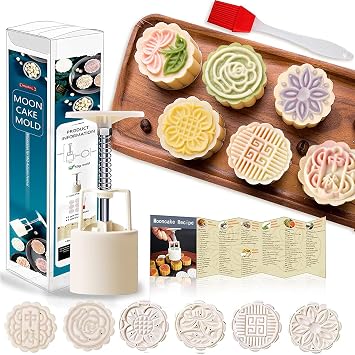 Powerful Mooncake Mold Press 50g BathBomb Molds, Mooncake and Cake Molder