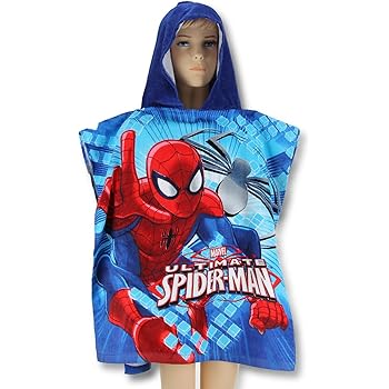 marvel hooded towel