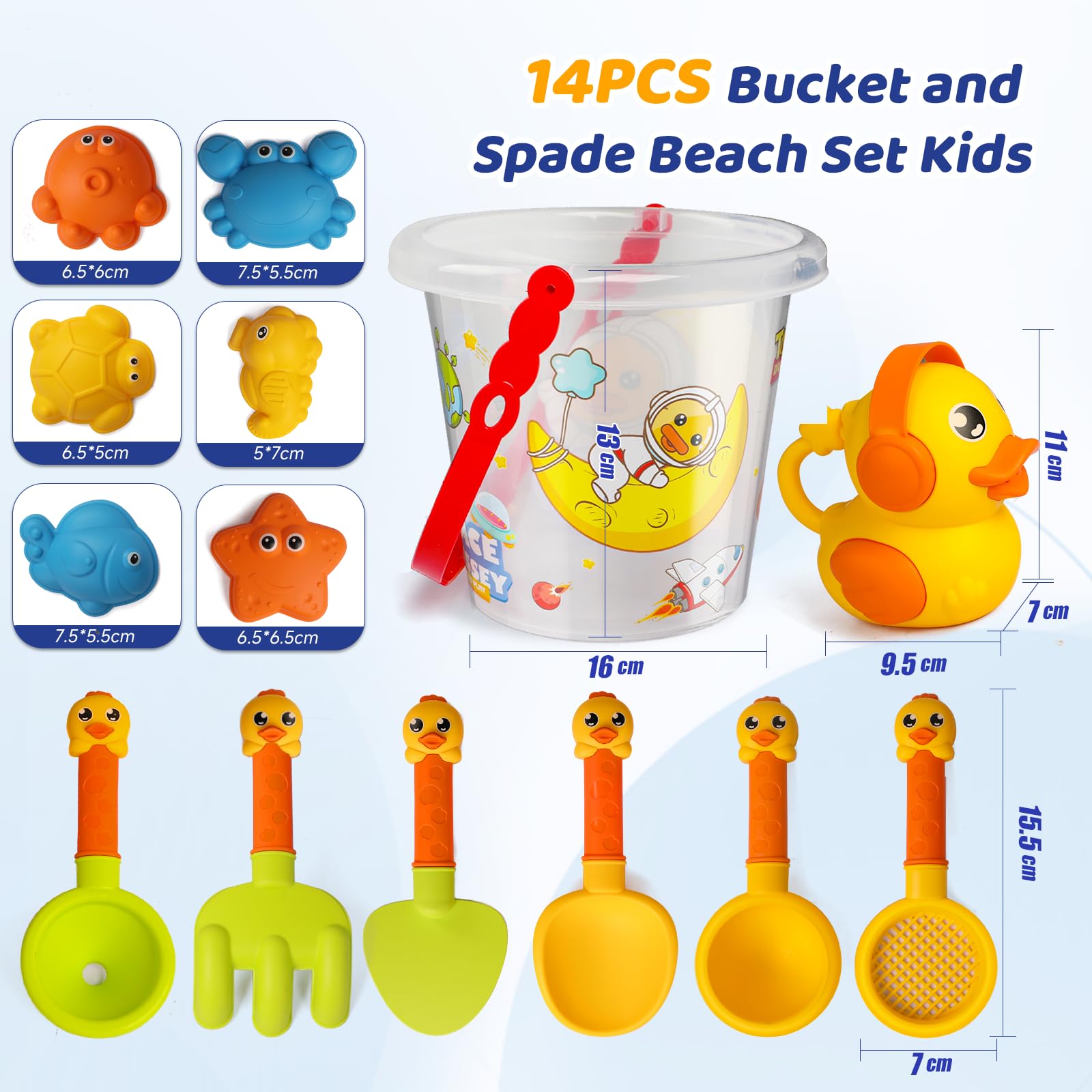 Lot De 5 Jouets De Plage Pour Enfants, Bac À Sable, Jeux De Plage D'Été