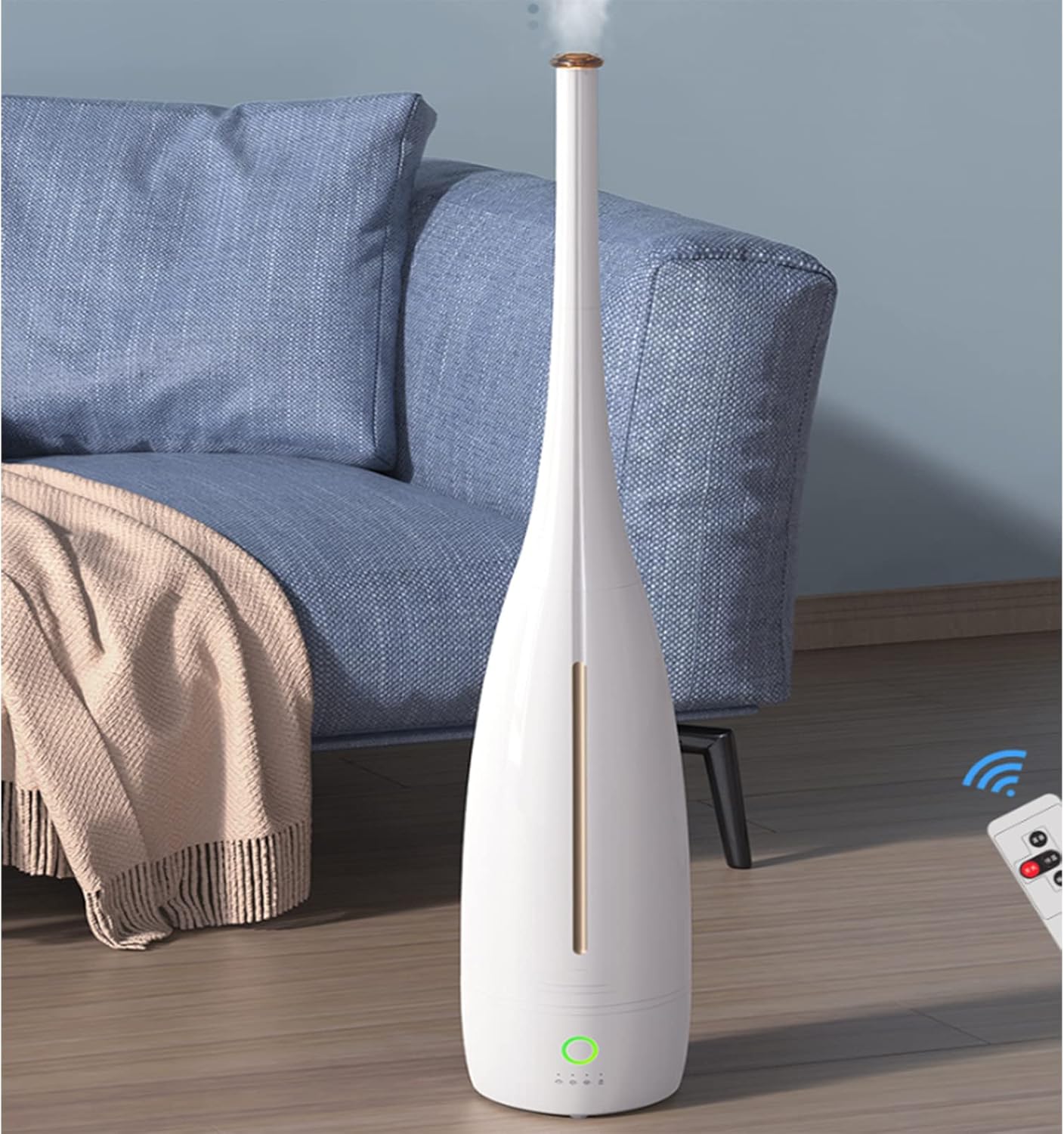 Humidifiers for Home Bedroom 5L Mist Humidifier Water Shortage Protection Whisper-Quiet Air Humidifier for Baby Bedroom Plants Office