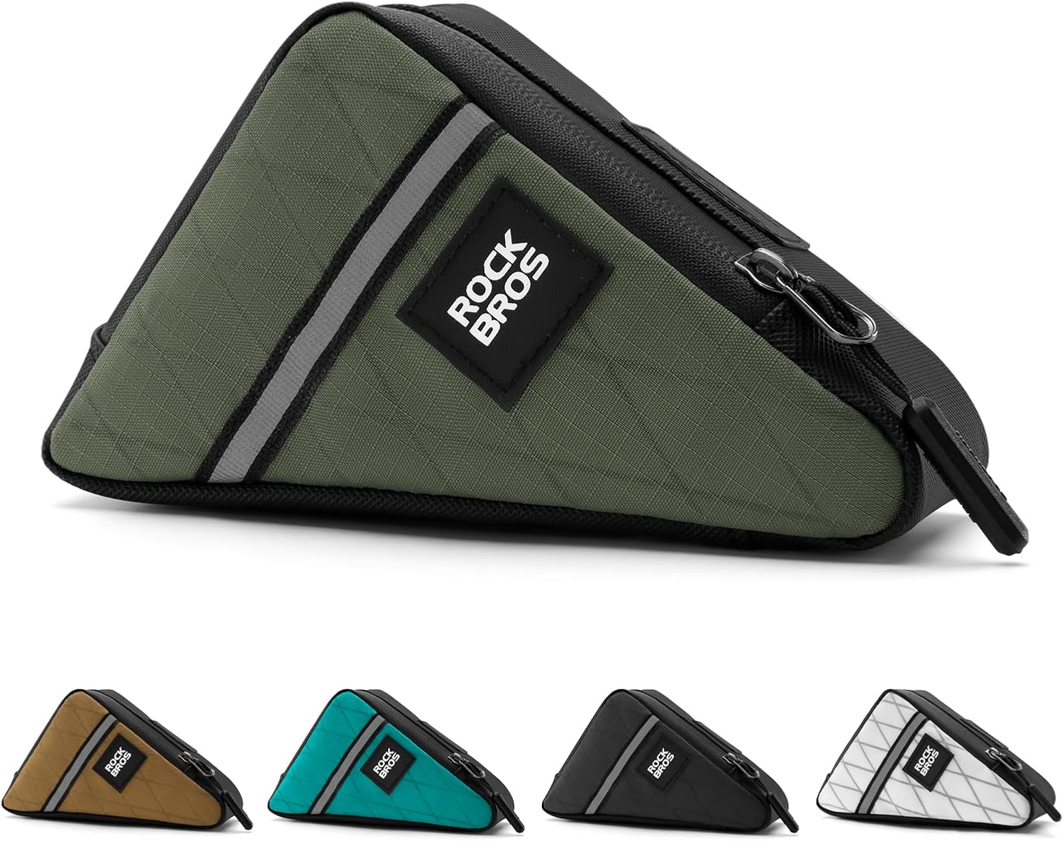 ROCKBROS Bike Frame Pouch Triangle Bag - Waterproof Small Bicycle Bag for Boys, Girls, Men, Women - Road & Folding Bike Accessory