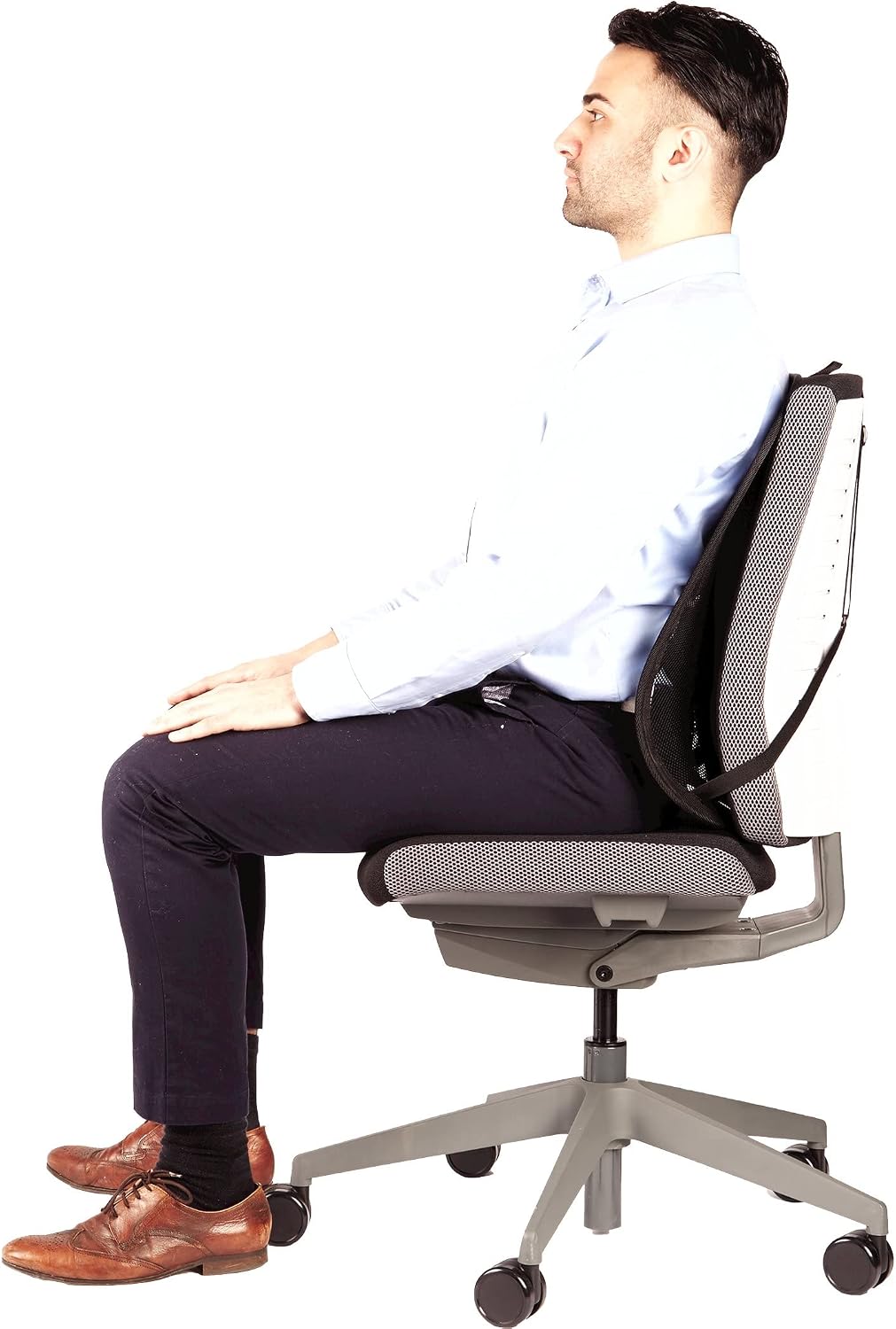 Fellowes, FEL9191301, Office Suites Mesh Back Support, 1 Each, Black