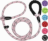 Vista 14 de Correa para Perro, Correas para Perro Resistentes de 6 Pies, Correa Deslizante de Cuerda Fuerte de Calidad Premium Duradera con Mango Acolchado