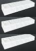 MevaDesing 3PCS Weekly Daily Medicine Storage Box Transparent - Pill Container