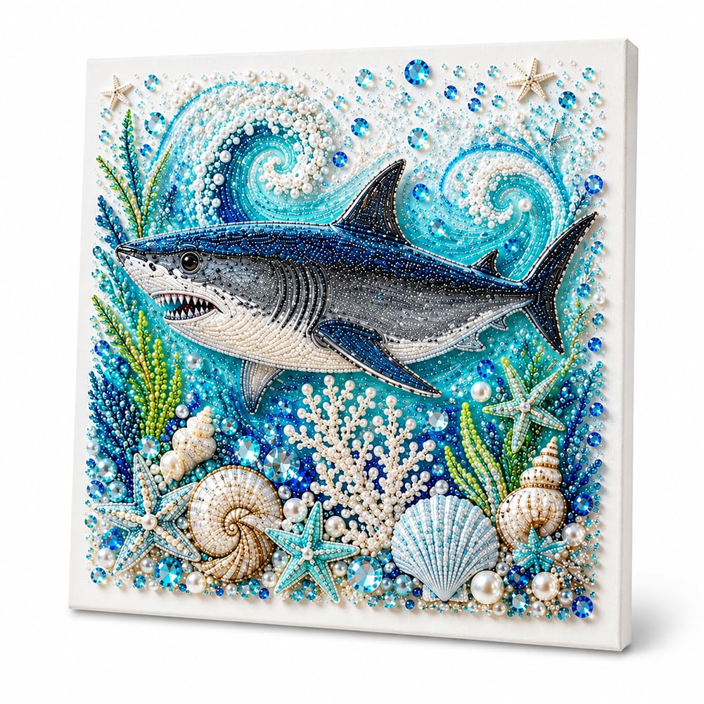 Ocean Pearl Art DIY Kit, Octopus 3D Mosaic Wall Decor โ image 1