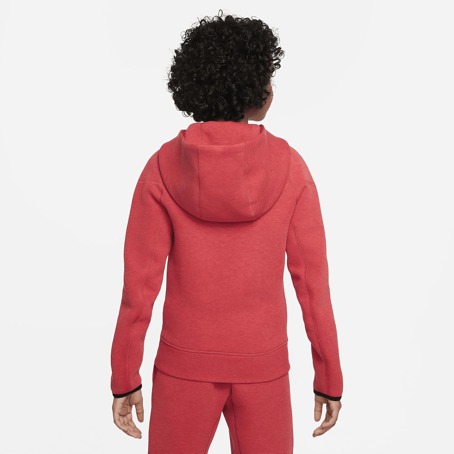Nike Boy's NSW Tech Fleece Full Zip Hoodie (Little Kids/Big Kids) - Image 2