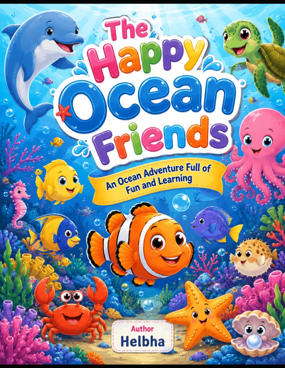 The Happy Ocean Friends: An Ocean Adventure Full of Fun and Learning
