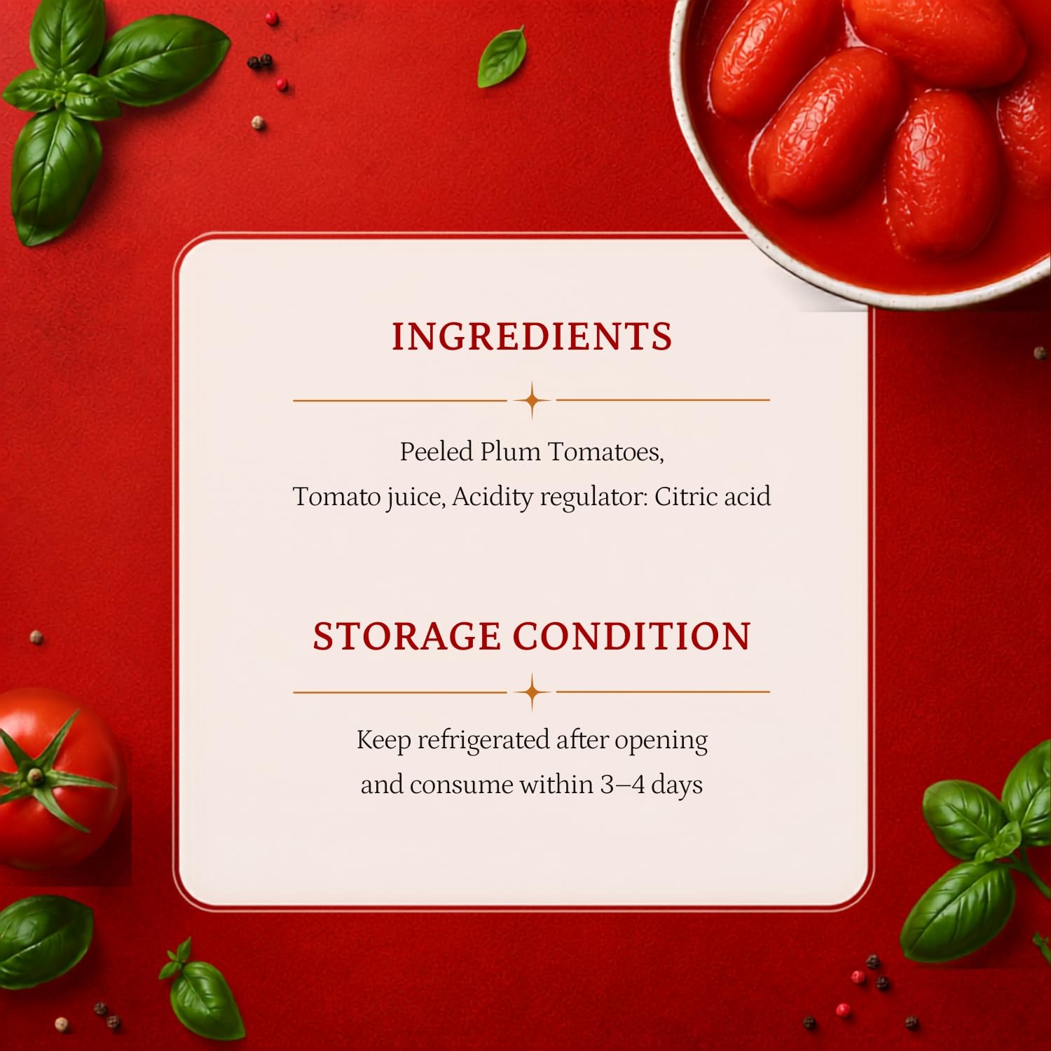 Cirio 400g Peeled Plum Tomatoes Pack of 2 – Perfect for Sauces and Soups 2