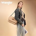 Wrangler Sac à épaule pour femmes Retro Sacs et sacs à main Sacs à croix avec chaîne