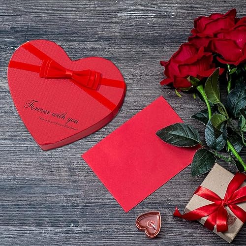 Miniatura 5 de Caja de regalo de rosas románticas con bonito oso de peluche y etiqueta I Love You en forma de corazón, pétalo de cuerpo de baño perfumado para el
