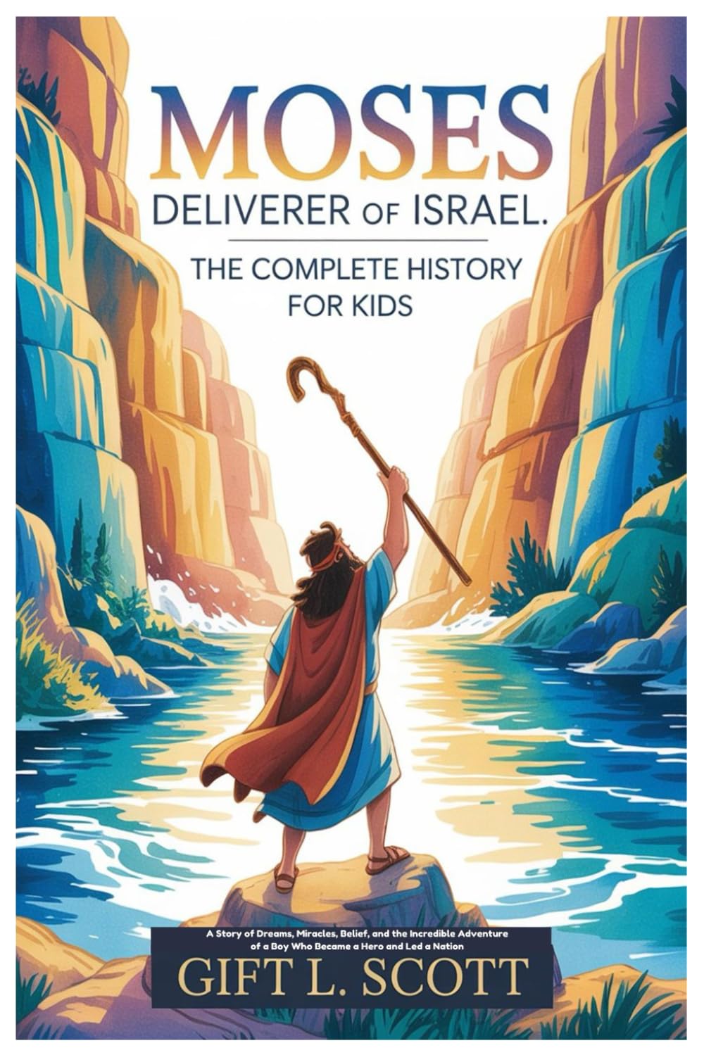 Moses Deliverer of Israel: The Complete History for Kids: A Story of Dreams, Miracles, Belief, and the Incredible Adventure of a Boy Who Became a Hero ... 26 (Kids Fun, History and Educational books)
