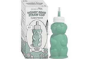 Honey Bear Sippy Cup with Straw: The Perfect Transition Cup for Toddlers