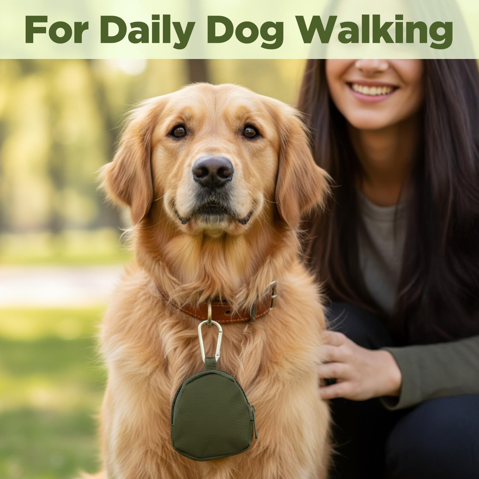 3 Stück Leckerlibeutel für Hunde Leckerlitasche für Hundetraining Futterbeutel mit Karabiner Kleine Leckerli Beutel Freihändige Trainingstasche for Haustiere Katzenfutter Hundefutter