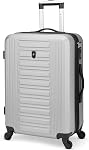 ATLANTIC Acclaim II Hardside Carry-On Luggage, Small Spinner Suitcase with 2 Packing Cubes, and Lightweight Construction - Green, 19-inch