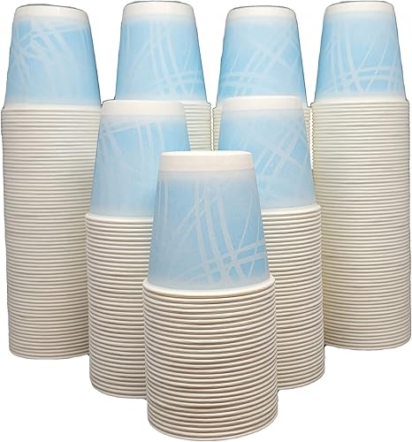 Miniatura 4 de Vasos de papel de 3 onzas, vasos para enjuague bucal, vasos desechables de baño, vasos fríos de papel para fiestas, picnic, arte y manualidades,