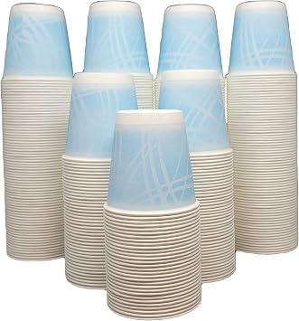 3 oz Paper Cups, Mouthwash Cups, Disposable Bathroom Cups, Paper Cold Cups for Party, Picnic, Art & Craft, Travel 400 Counts